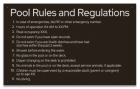 State Pool Sign - Pool Rules and Regulations - Montgomery, AL Compliant
