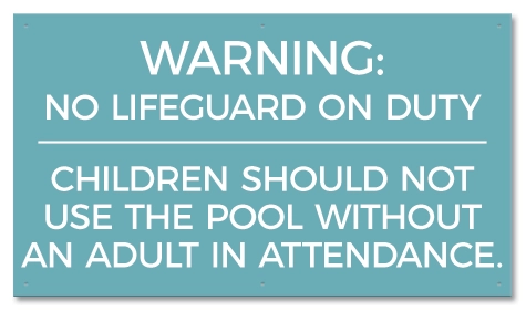 State Pool Sign - Pool Rules - Arkansas Complaint