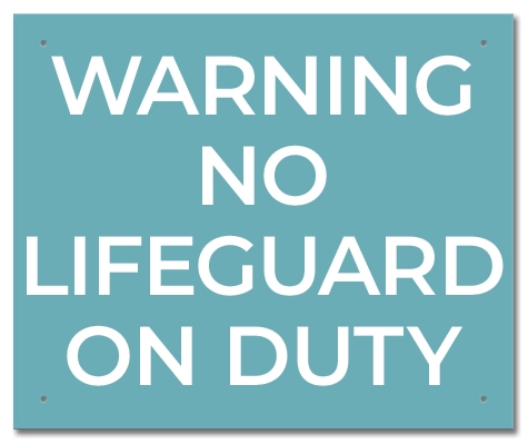 State Pool Sign - Pool Rules - DC Compliant
