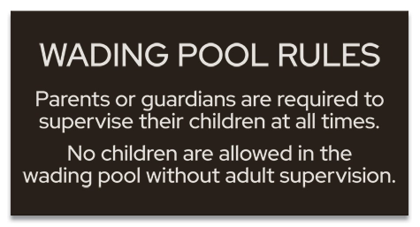State Pool Sign - Pool Rules - New Jersey Compliant
