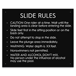 State Pool Sign - Pool Rules - Oregon Compliant