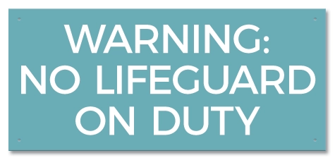 State Pool Sign - Pool Rules
