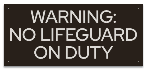 State Pool Sign - Pool Rules