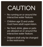 State Pool Sign - Pool Rules - Utah Compliant