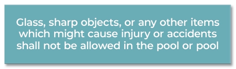 State Pool Sign - Sharp Objects - Tennessee Compliant