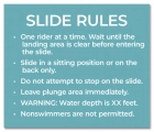 State Pool Sign - Slide Rules - Minnesota Compliant