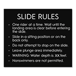 State Pool Sign - Slide Rules - Minnesota Compliant