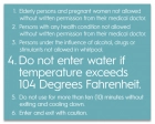 State Pool Sign - Spa Rules - Atlanta, Georgia Compliant