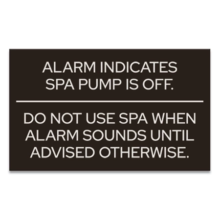 State Pool Sign - Spa Rules - Florida Compliant