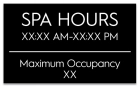 State Pool Sign - Spa Rules - Georgia Compliant