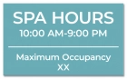 State Pool Sign - Spa Rules - Georgia Compliant