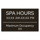 State Pool Sign - Spa Rules - Georgia Compliant