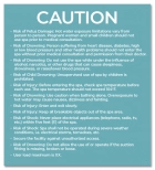 State Pool Sign - Spa Rules - Maryland Compliant