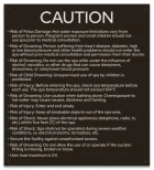 State Pool Sign - Spa Rules - Maryland Compliant