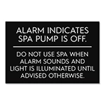 State Pool Sign - Spa Rules