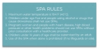 State Pool Sign - Spa Rules - New Mexico