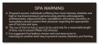 State Pool Sign - Spa Rules - Rhode Island