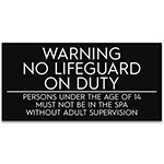 State Pool Sign - Spa Rules - Texas Compliant
