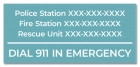 State Pool Signs - Emergency - Tennessee Compliant