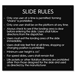 State Pool Signs - Slide Rules - Ohio Compliant