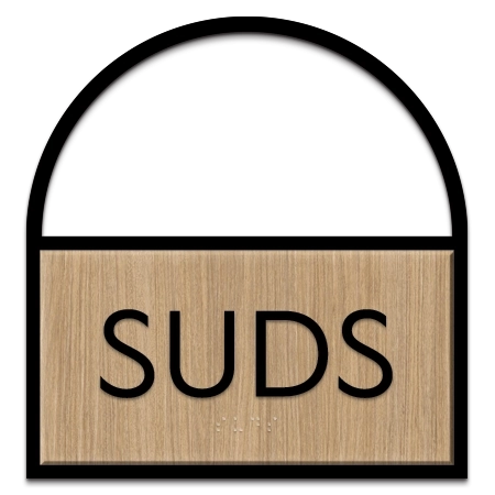 SUDS Laundry Sign