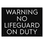 Warning: No Lifeguard on Duty - Missouri
