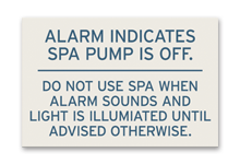 Pool/Spa Signs