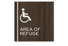 Area of Refuge/Rescue Signs