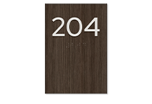 Room Number Signs