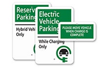 Eco-Friendly Parking Signs