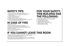 Fire Safety Signs
