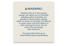 enclosed parking facilities