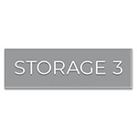 1-Line Common Room Sign - Exterior