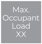 California Pool Capacity Sign