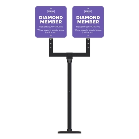 Diamond Member Reserved Parking Set w/U-Bracket
