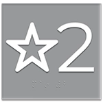 Elevator Door Jamb w/Star