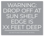 Florida Sun Shelf Warning Sign