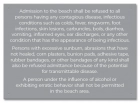 Illinois Beach Admission Rules Sign