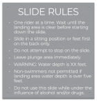 Montana Slide Rules Sign