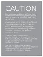 New York Spa Rules Sign