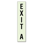 Photoluminescent Stairway Exit ID Sign - NYC