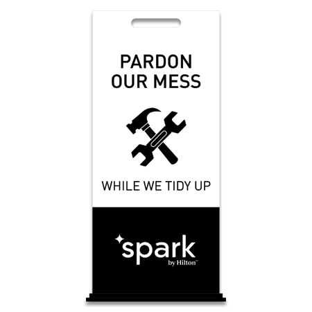 Renovation Free-Standing Floor Sign