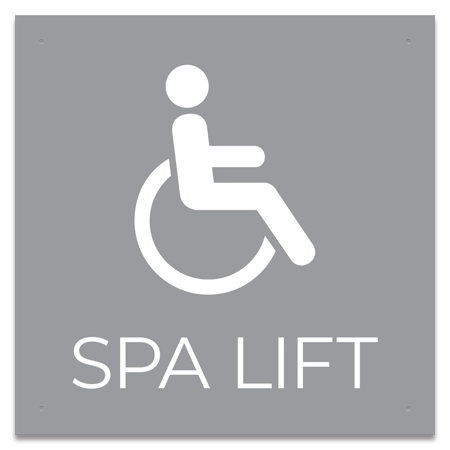Spa Lift w/ISA Symbol