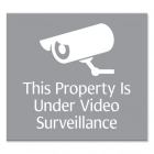 Video Surveillance Sign- Fiberbrite