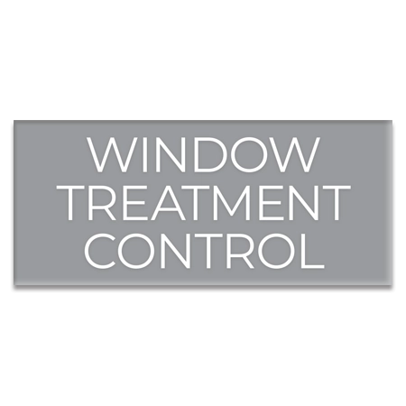 Window Treatment Control Sign