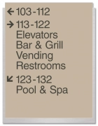 10-Line Directional Sign