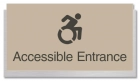 Accessible Entrance w/Dynamic ISA Symbol