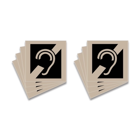 Audio Accessible Symbol Only - 8 Pack