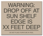 Florida Sun Shelf Warning Sign