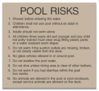 Georgia Pool Risks Warning Sign